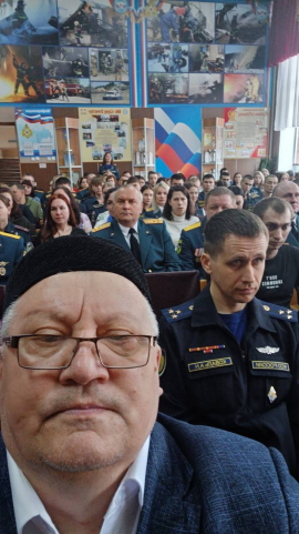 Помощник председателя ДУМ ЧР Ильдус Энаварович Зейнетдинов принял участие на торжественном мероприятии,  посвященное 375 годовщине со Дня образования пожарной охраны России.