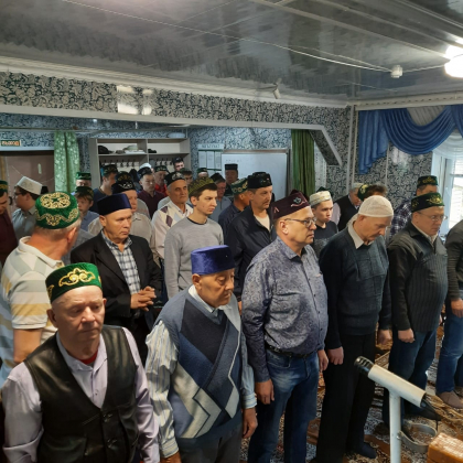 Ураза - байрам в деревне Ишмурзино-Суринск