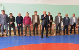 Республиканский турнир по борьбе «корэш» на призы Заслуженного мастера спорта России, чемпиона Европы, обладателя Кубка мира по вольной борьбе и борьбе на поясах «корэш» М. Тазетдинова