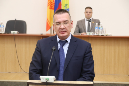 Поздравление Павлу Семенову с связи с избранием на должность Главы администрации г.Новочебоксарск