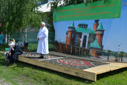 Открытие новой мечети в деревне Долгий Остров Батыревского района ЧР