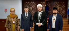 Муфтий ЦРО Духовного управление мусульман чувашской республики поделился опытом мирного сосуществования на Всемирном форуме
