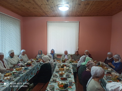 В мечети Нурлыджихан  села Полевые Бикшики прошел ифтар для женщин