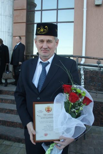 Хәйдәр әфәнде Сафиуллинга туган көн тәбриге