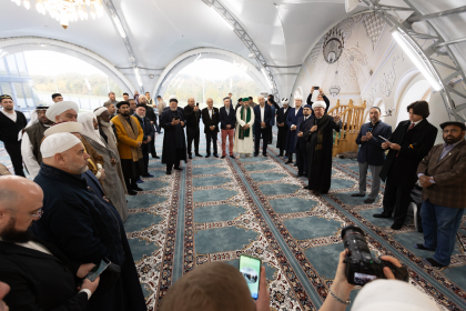Гости конференции посетили площадку будущего Межрелигиозного центра в Москве