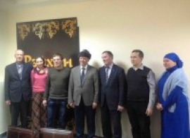 Казанский визит муфтия Альбир хазрата  Крганова