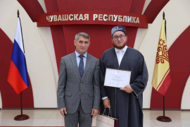 ПОМОЩЬ МОБИЛИЗОВАННЫМ ОТ МУСУЛЬМАН ЧУВАШИИ БЫЛ ВЫСОКО ОЦЕНЕН ГЛАВОЙ РЕСПУБЛИКИ