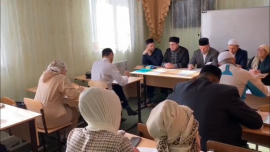 В медресе "Гулистан" прошли выпускные экзамены для 4 курса