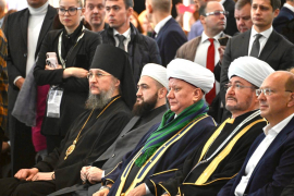 МУФТИЙ АЛЬБИР ХАЗРАТ КРГАНОВ ПРИНЯЛ УЧАСТИЕ В ТОРЖЕСТВЕННОМ ОТКРЫТИИ "ДНЯ РЕСПУБЛИКИ ТАТАРСТАН" НА МЕЖДУНАРОДНОЙ ВЫСТАВКЕ "РОССИЯ"