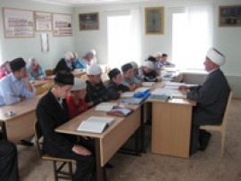 Муфтий Альбир хазрат Крганов посетил летний лагерь в селе Токаево