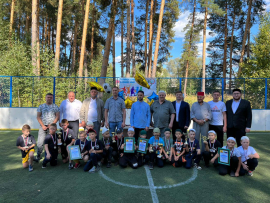 В ШУМЕРЛЕ ОТКРЫЛАСЬ МНОГОФУНКЦИОНАЛЬНАЯ СПОРТИВНАЯ ПЛОЩАДКА