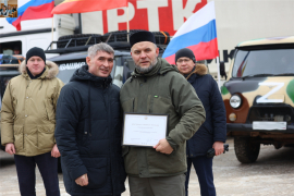Глава Чувашии поблагодарил руководство Духовного управления мусульман за организованную помощь военнослужащим в СВО